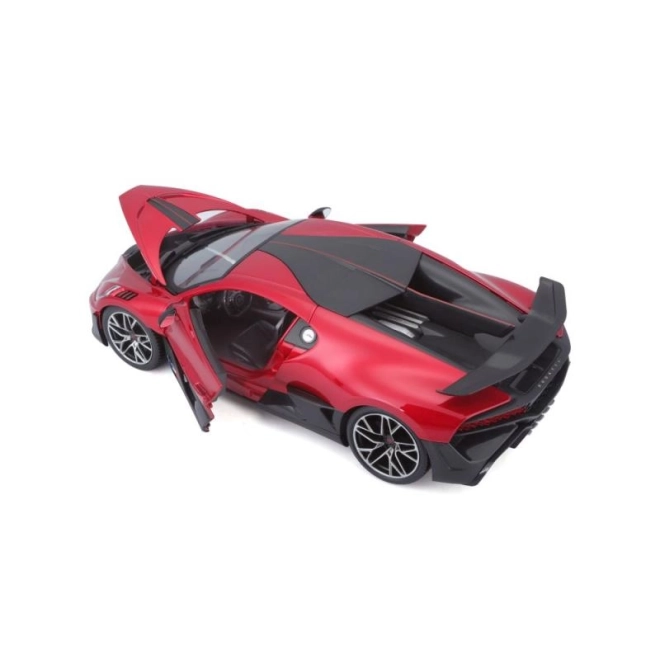 Bburago Bugatti Divo piros 1:18