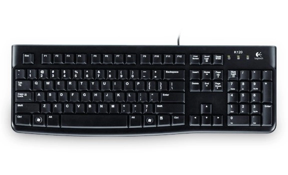 Logitech K120 billentyűzet OEM változat