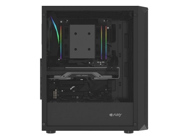Fury Shobo SH4F gamer toronyház ablakos, fekete