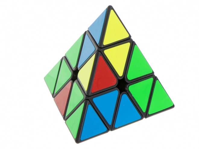 Logikai kirakós játék Black Pyraminx