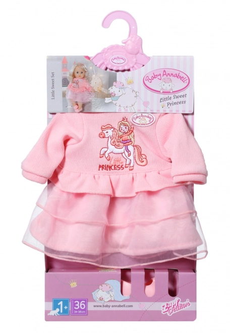 Baby Annabell kis hercegnő ruha szett 36 cm