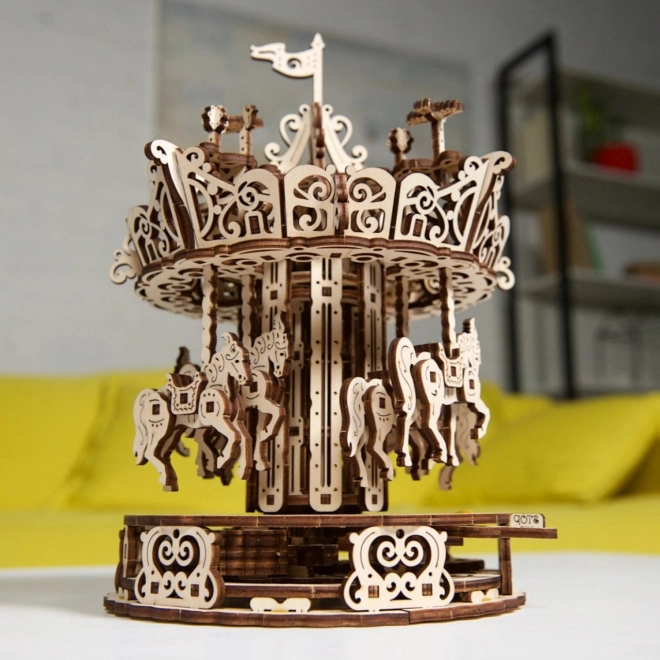 Körhinta 3D puzzle UGEARS