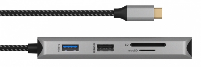 Dokkoló állomás ICY BOX 9 az 1-ben 2 HDMI-vel, 4K 60Hz, 3xUSB, 100W PD és kártyaolvasóval