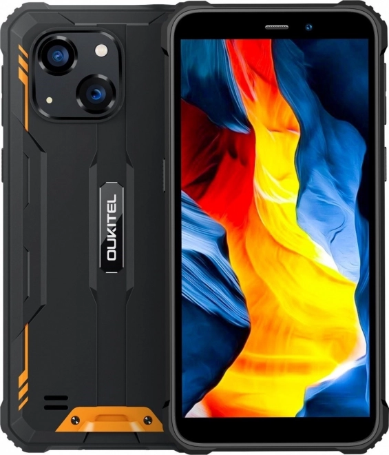 Nagy teljesítményű okostelefon 4G 4/64GB IP69K narancs