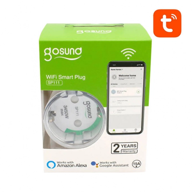 Gosund smart wifi aljzat, 4 darabos csomag