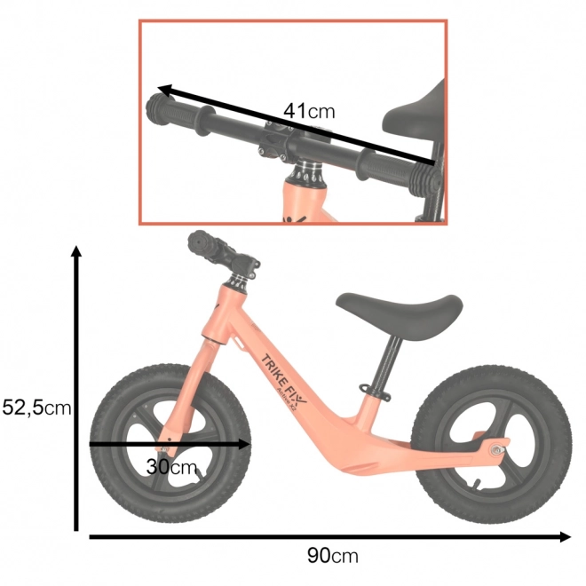 Trike Fix Active X2 futóbicikli narancs