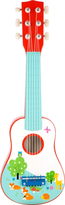 Kis láb gitár róka minta