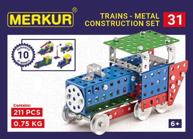 Merkur vasúti modell építőkészlet