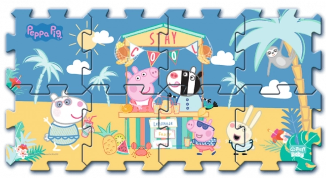 Trefl Peppa Pig nyári habszivacs puzzle