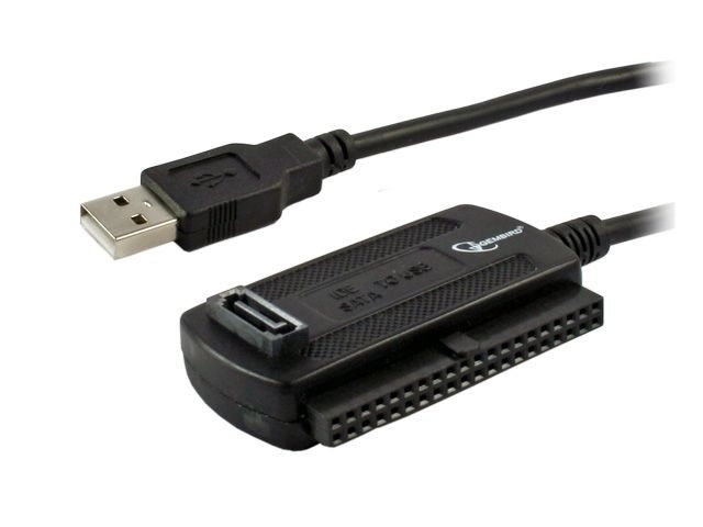 USB 2.0 IDE/SATA adapter tápegységgel