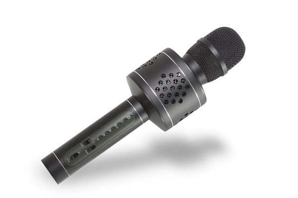 Bluetooth karaoke mikrofon ezüst – Fekete
