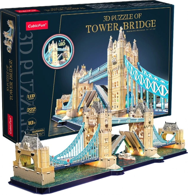 3D puzzle - Tower Bridge LED