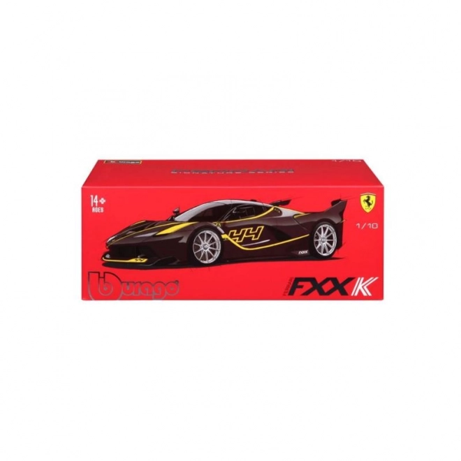 Bburago FERRARI Signature sorozat FXX K fekete modellautó