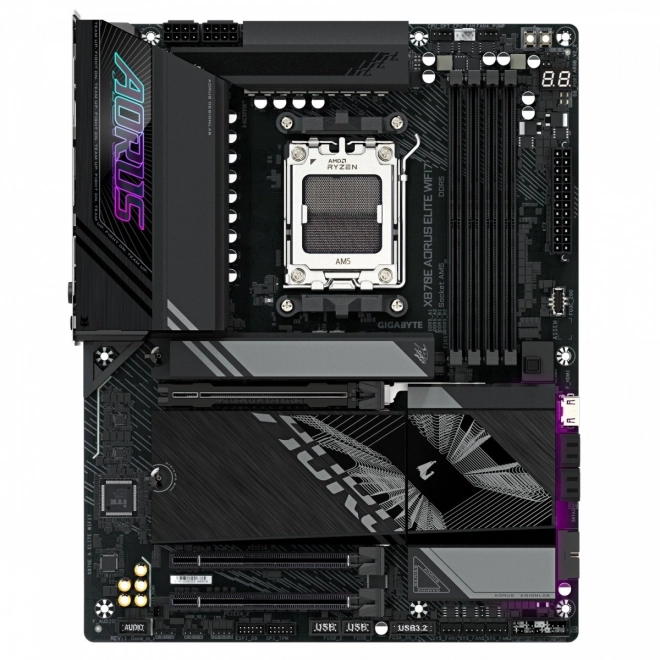 Alaplap WIFI7 AM5 DDR5 HDMI USB-C ATX