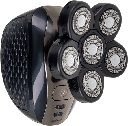 Sima és gyors borotválkozás 6 forgó fejjel