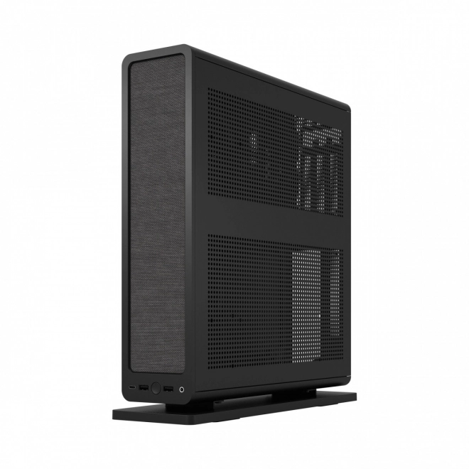 Fekete Ridge PCIE 4.0 mITX számítógépház