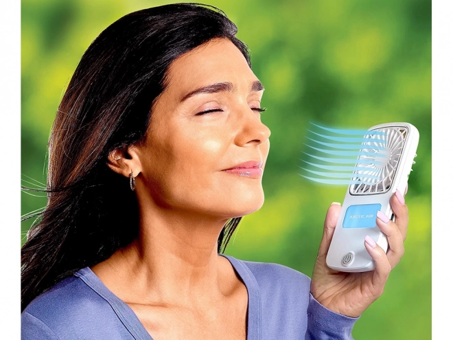 Mini kézi hordozható rgb ventilátor vízpermettel