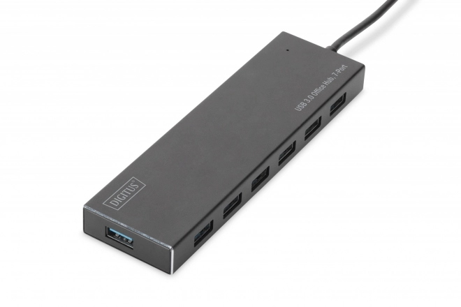 7 portos aktív USB 3.0 alumínium hub