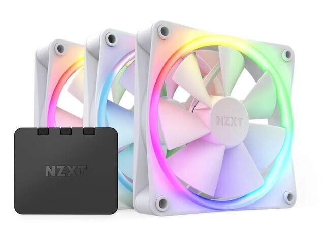 Nzxt rgb ventilátor trió f120