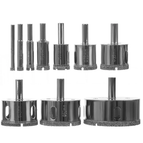 Otwornice diamentowe szett 10 db