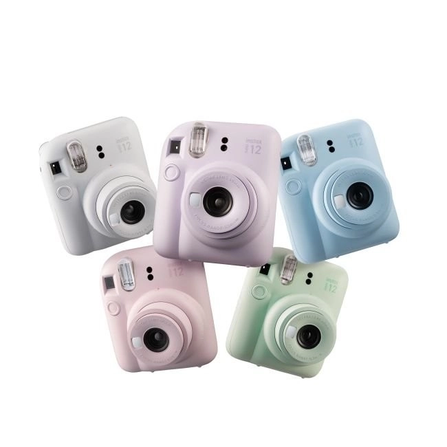 Népszerű Instax Mini 12 fényképezőgép kék színben