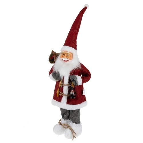 Karácsonyi Mikulás figura 45cm