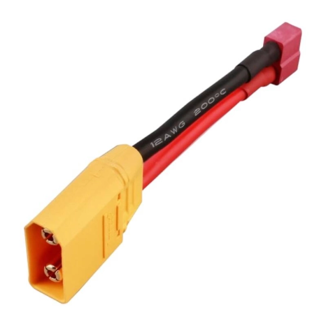 adapter deans (t) női csatlakozóról xt90 férfi csatlakozóra