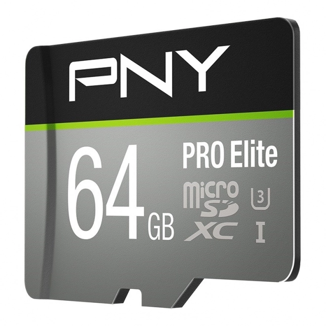 PNY Pro Elite MicroSDXC 64GB memória kártya