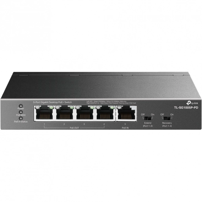 TP-Link TL-SG1005P-PD hálózati kapcsoló 5 gigabites PoE porttal