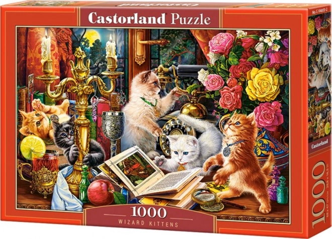 1000 darabos Puzzle Varázslatos macskák