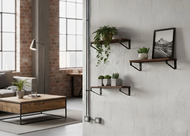 Modern ipari dizájn bármely enteriőrbe