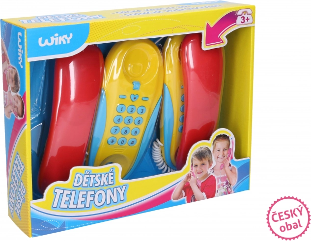 Gyermek vezetékes telefonok szobákba