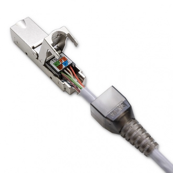 Eszközfüggetlen RJ45 STP CAT6A hálózati aljzat