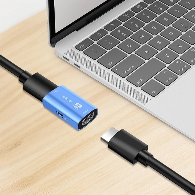HDMI 8K/60HZ HDCP2.3, kék alumínium jelerősítő