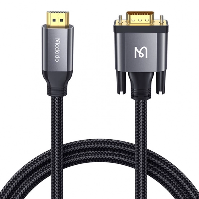Mcdodo HDMI-VGA adapter, 2 m (fekete)