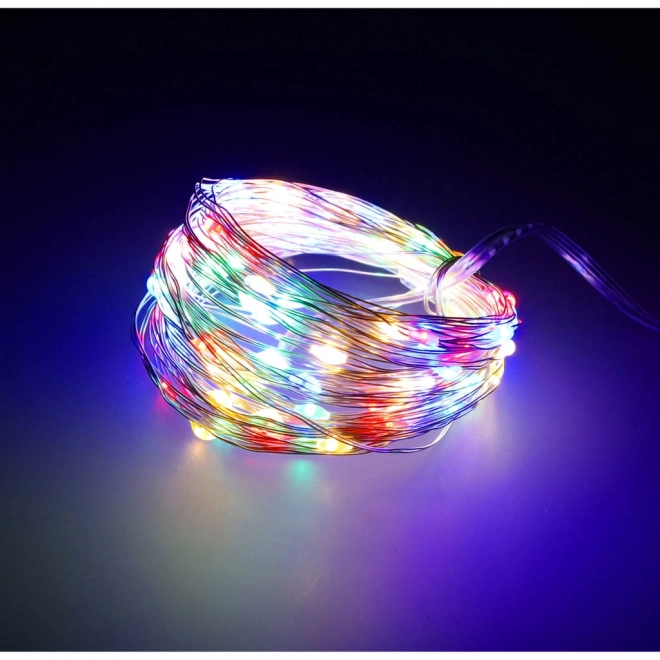 Dekoratív led fényfüzér multicolor – 5 m, 50 LED