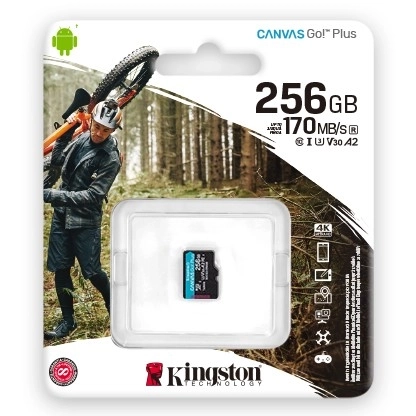 MicroSD kártya 256GB Canvas Go Plus