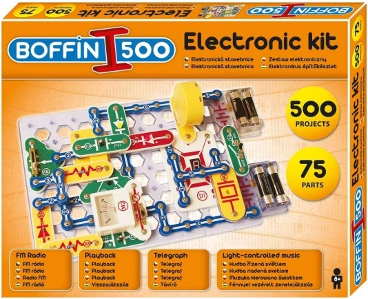 Elektronikus építőkészlet Boffin 500 projekthez