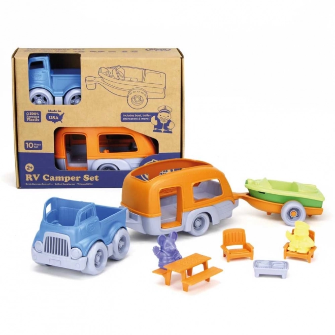 green toys kemping szett