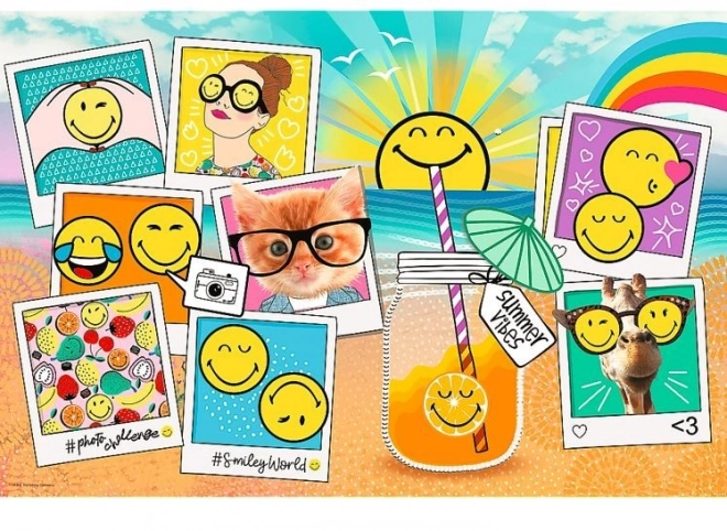 Trefl: Smiley nyaraláson 300 darabos puzzle