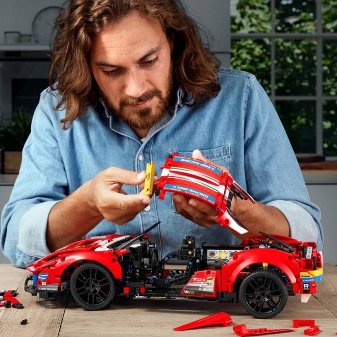 Ferrari 488 GTE AF Corse #51 LEGO Technic modell