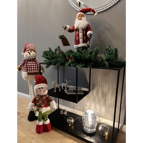Karácsonyi Mikulás figura 45cm