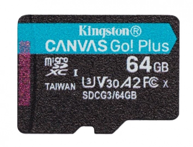 MicroSD kártya Canvas Go Plus 64GB