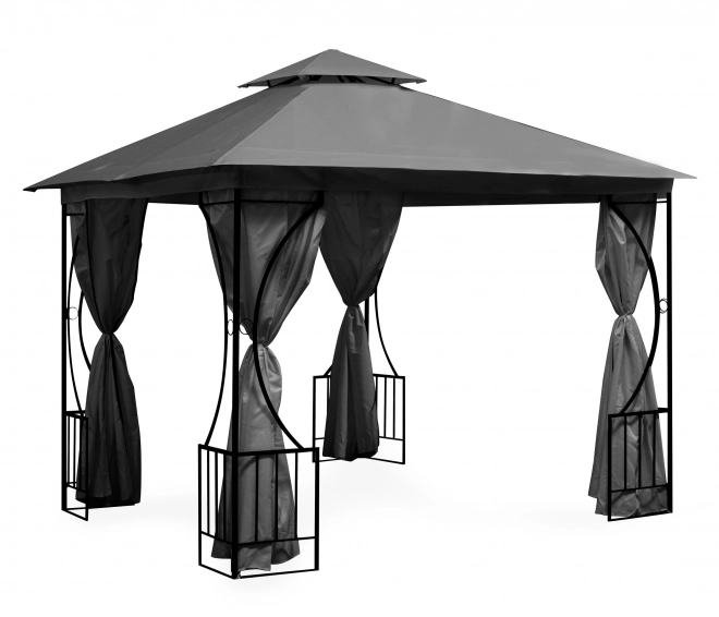 Kerti pavilonsátor 2 az 1-ben szúnyogháló falakkal 3x3