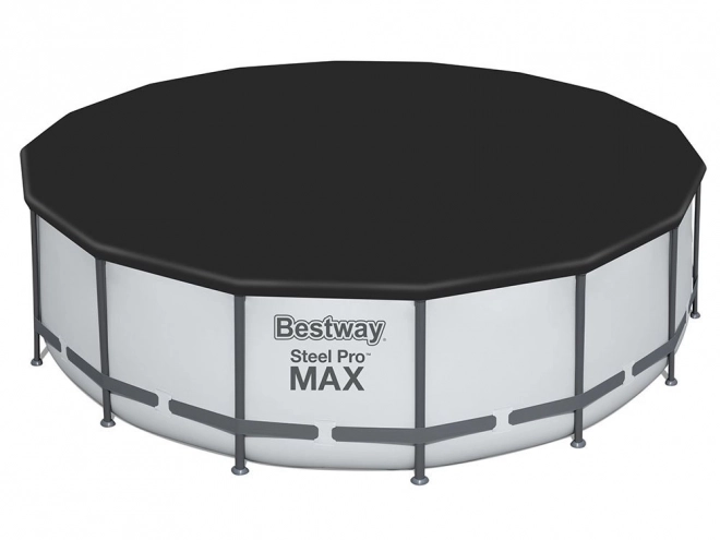 Bestway medencetakaró 488 cm-es keretes medencéhez