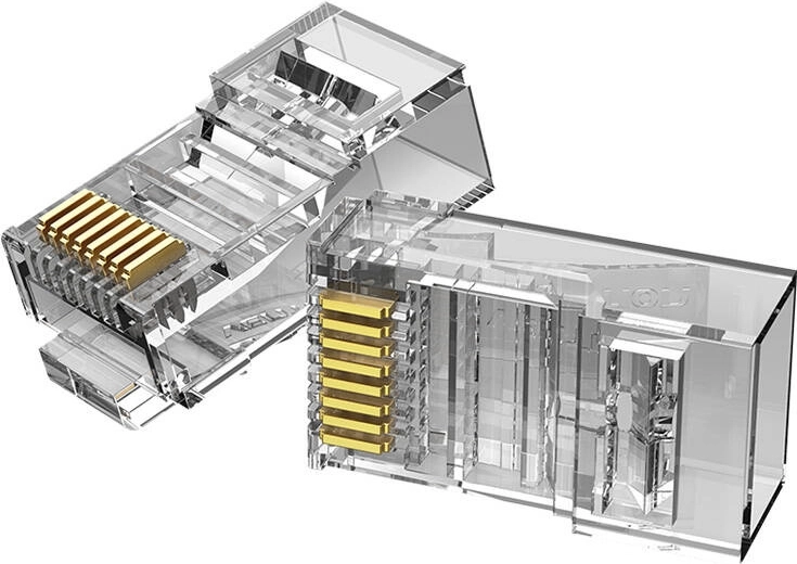 Áttetsző ház a bekötés egyszerű ellenőrzéséhez