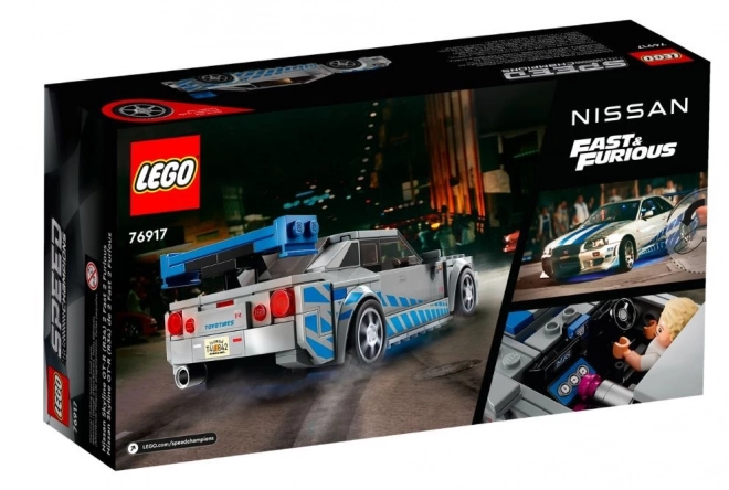 Lego Speed Champions Nissan Skyline GT-R játékautó