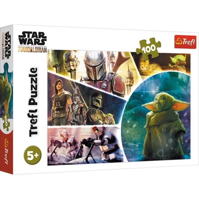 Trefl puzzle: The Mandalorian - Baby Yoda 100 darabos kirakós