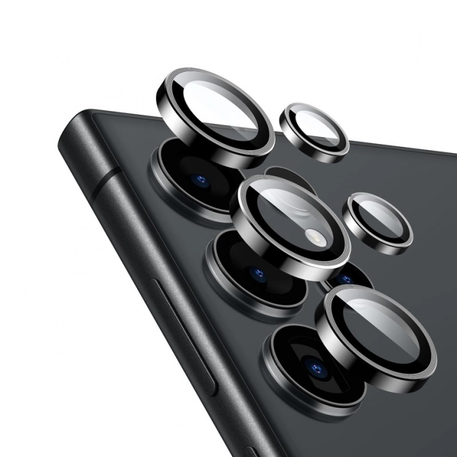 Szemvédő üveglencse Samsung Galaxy S24 Ultra fekete