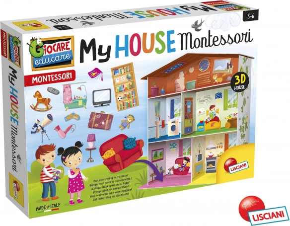 Montessori játék Az én otthonom